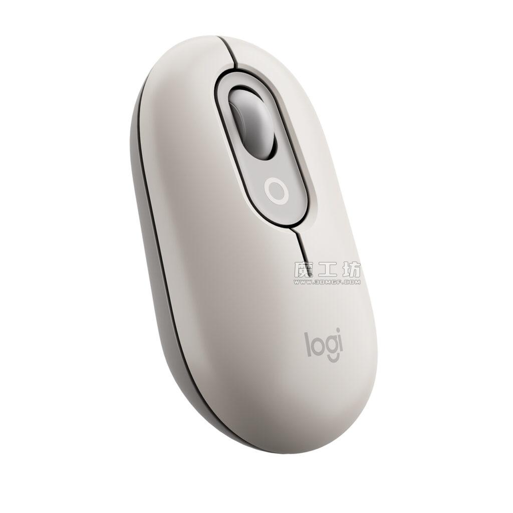Logitech Pop 无线鼠标 薄雾色