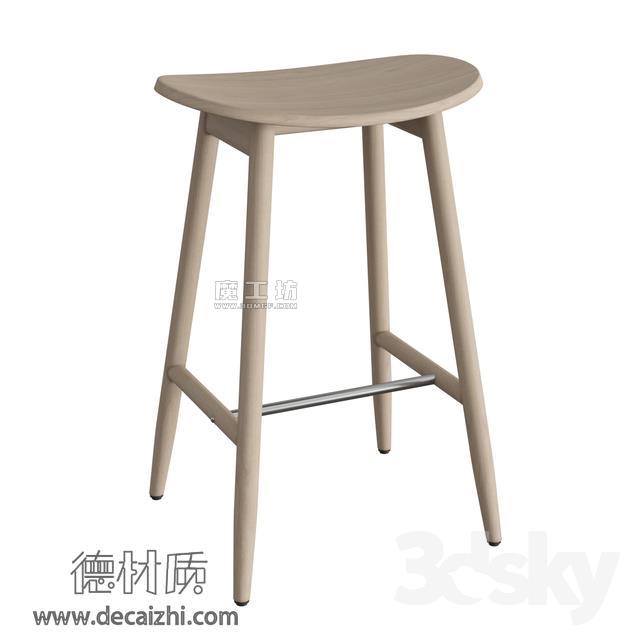 现代吧椅3D模型 现代吧椅3D模型