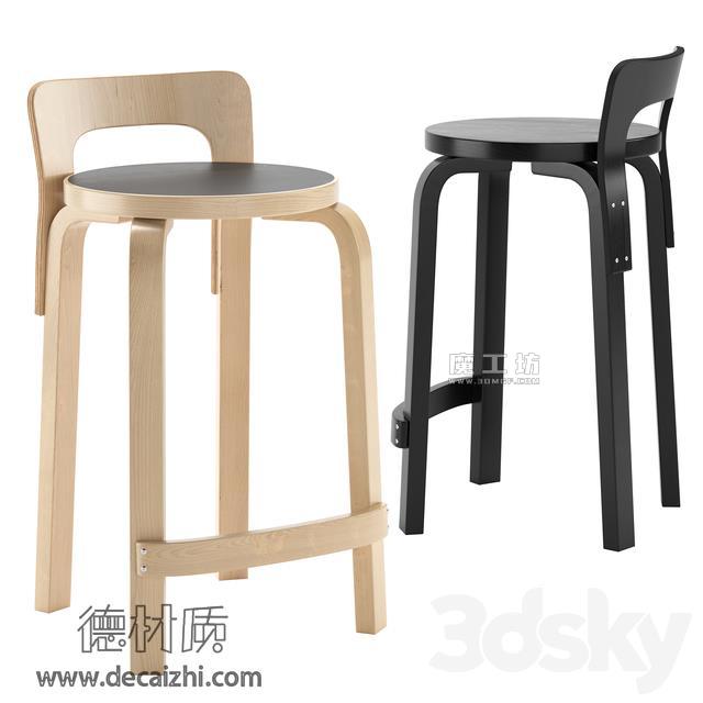 现代吧椅3D模型 现代吧椅3D模型
