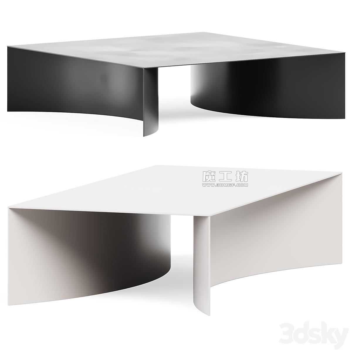Void Coffee Table By Desalto 3D模型