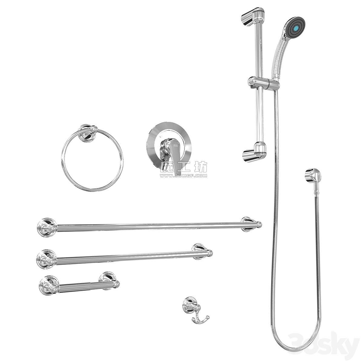 Bathroom Furniture 3D模型