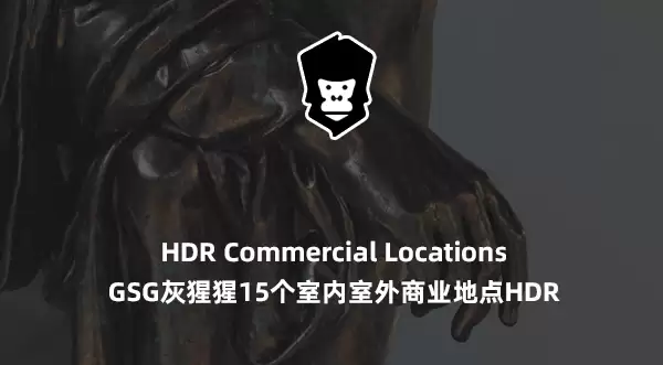 魔工坊-GSG灰猩猩15个室内室外商业地点HDR