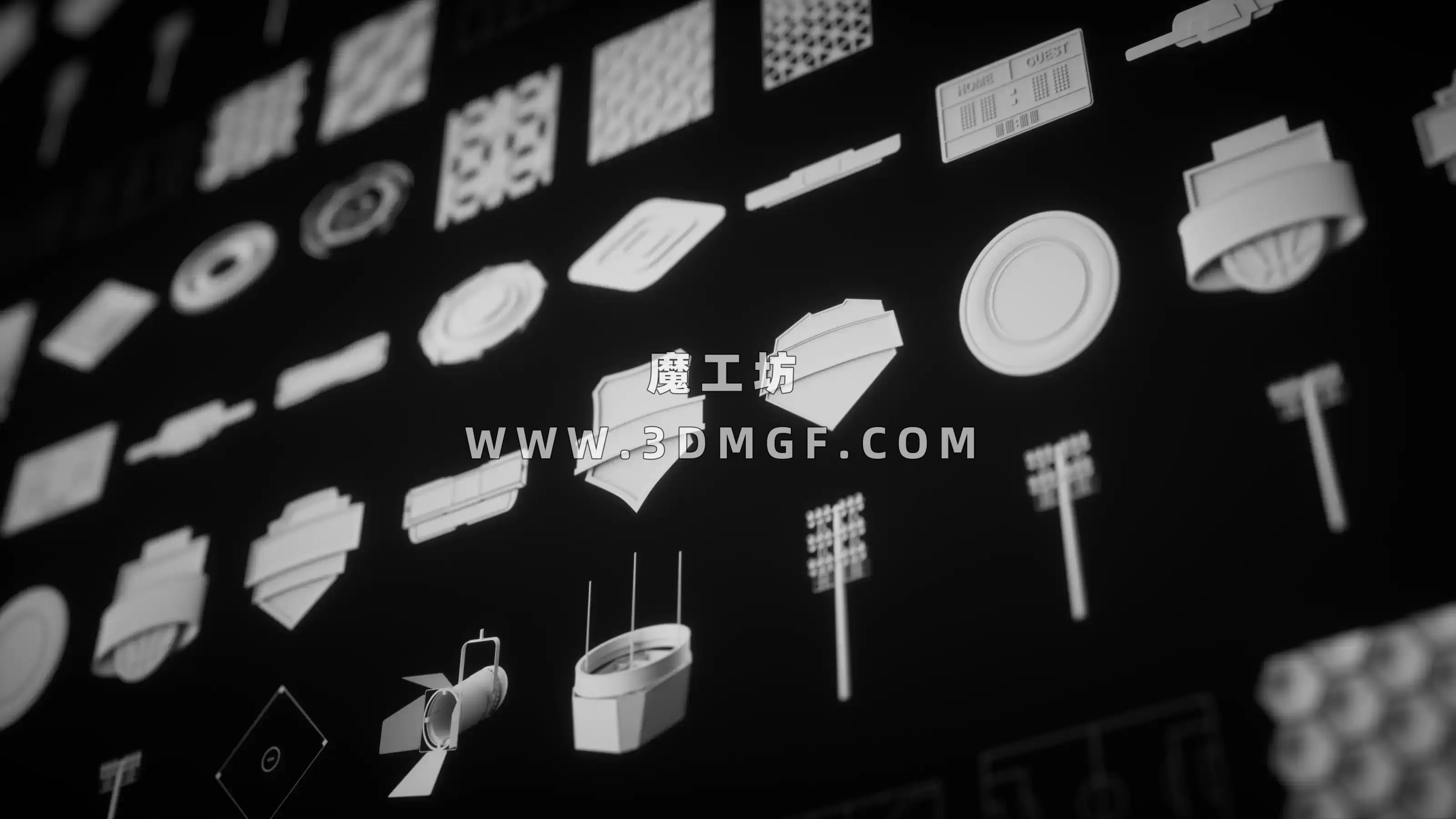 魔工坊-30款GSG广播设计模型