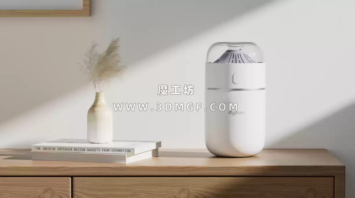 魔工坊OC工程-加湿器渲染场景