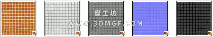 魔工坊-100个4K大理石贴图纹理+使用教程