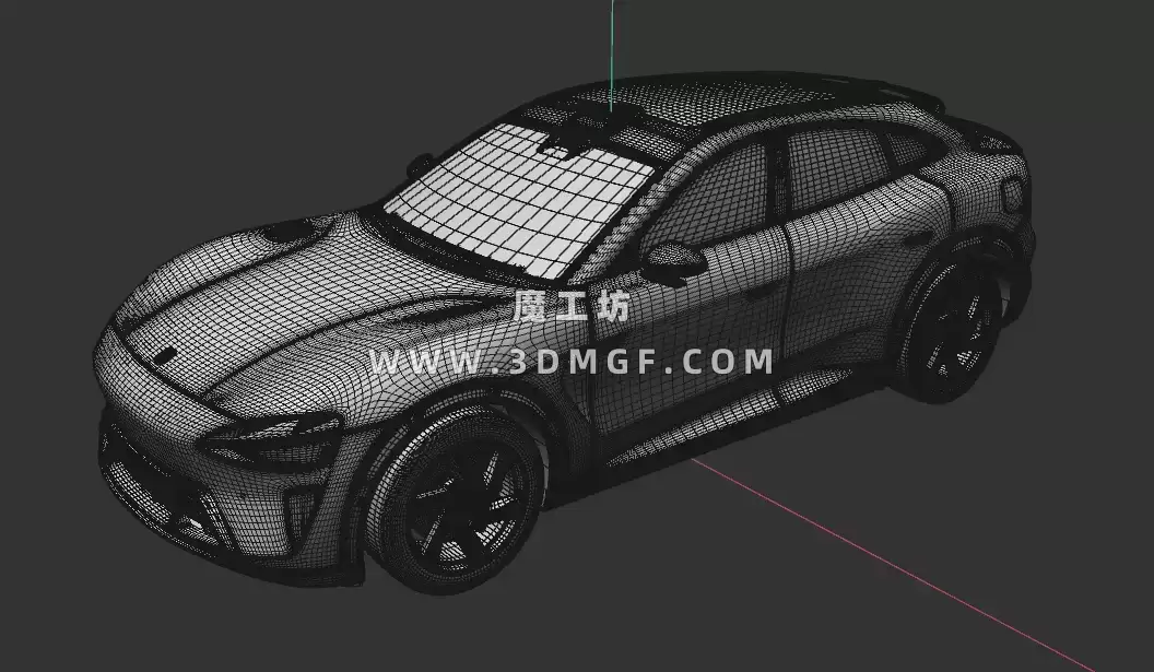 魔工坊-小米YU7模型小米汽车小米yu7 suv
