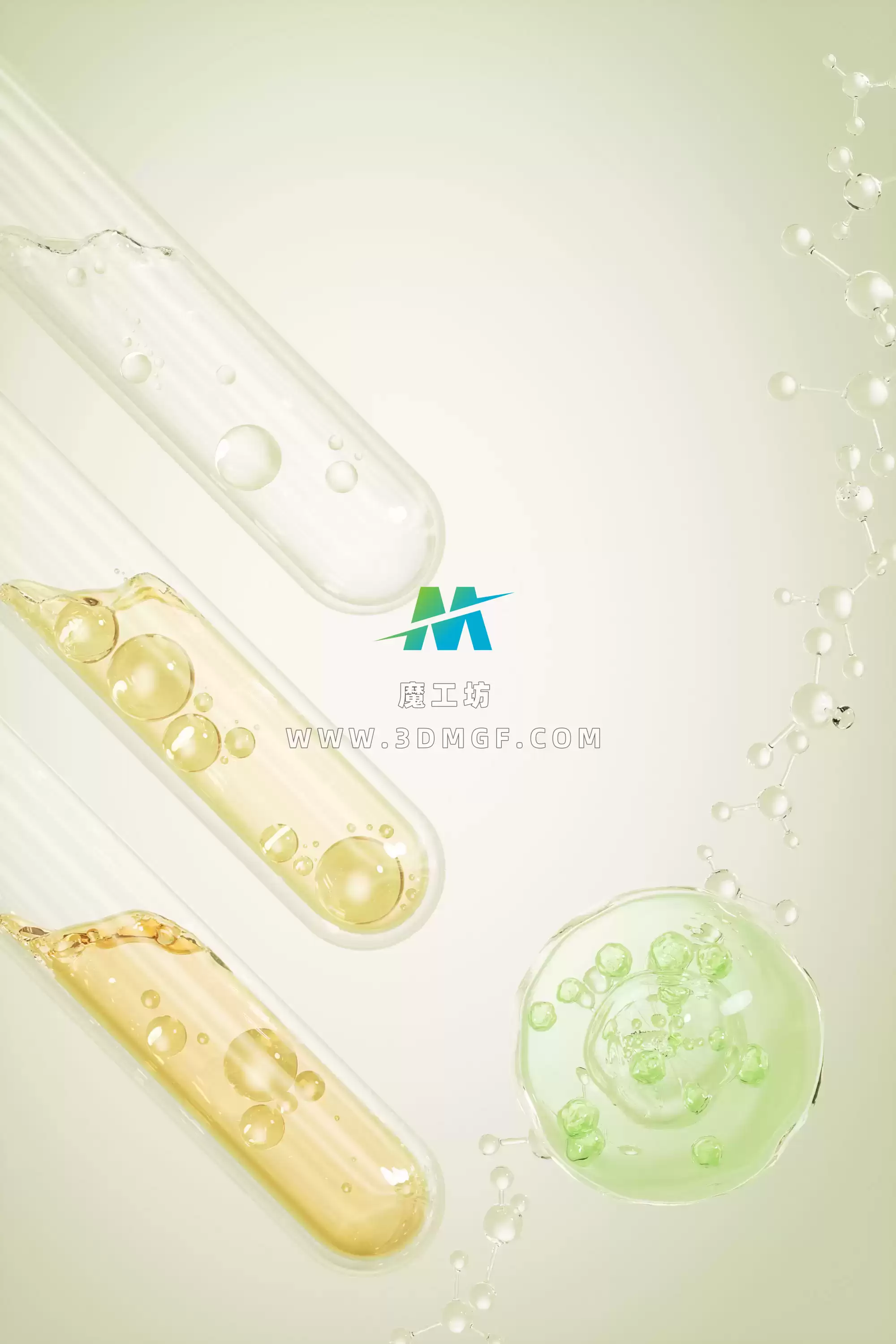魔工坊-C4D细胞分子美妆工程14