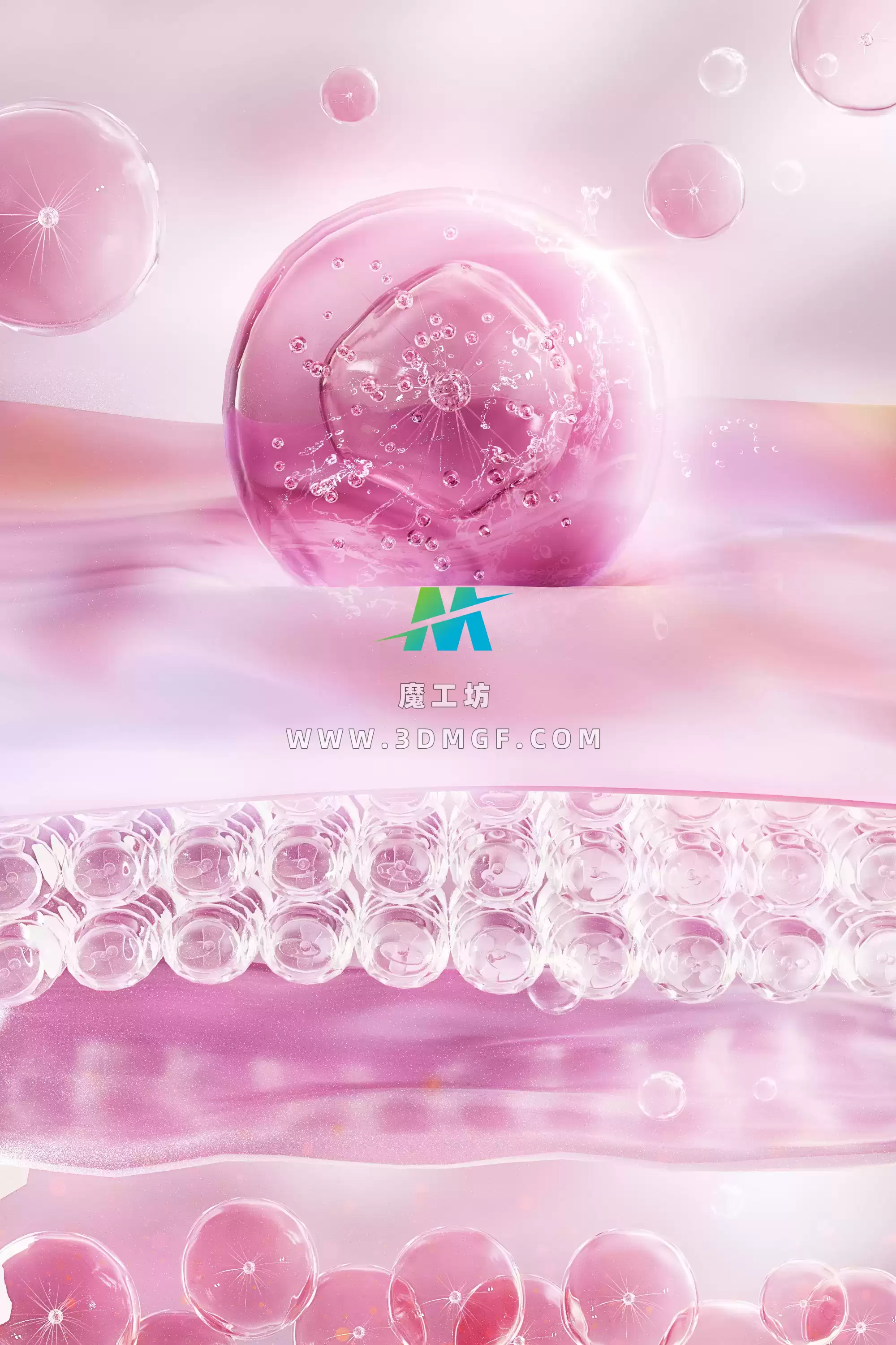 魔工坊-C4D细胞分子美妆工程11