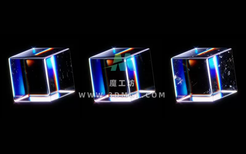 【Blender预设】Blender Prism Shader 棱镜着色器资产