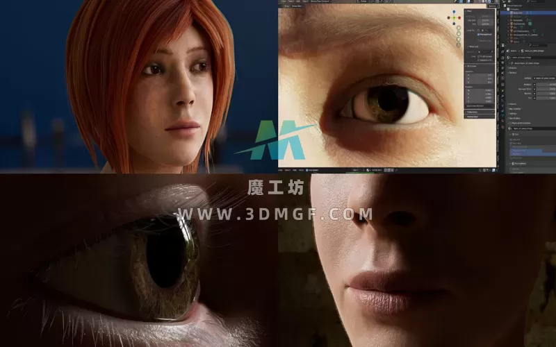 【Blender插件】CharMorph v0.4.1 + Character Library 三维人物角色生成插件+预设库