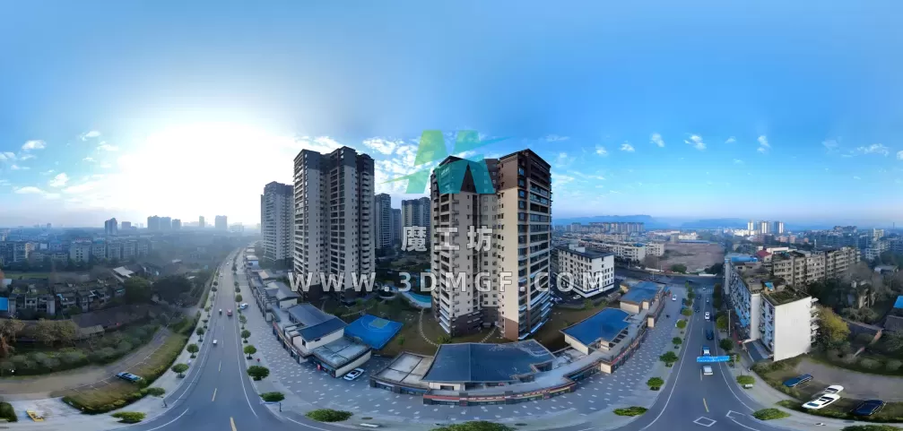 小区HDRI原创系列外景日景1小区