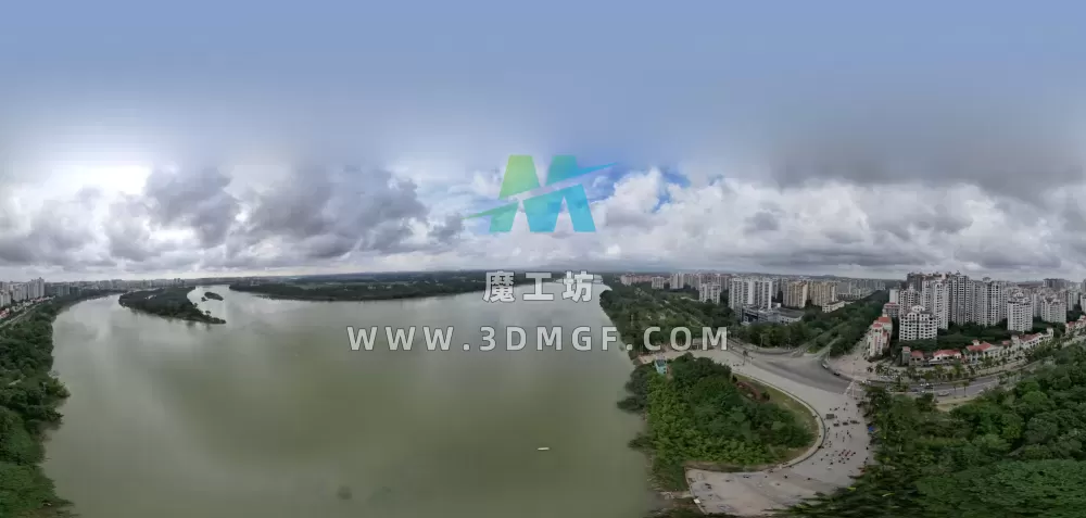 小区HDRI原创系列阴天1小区