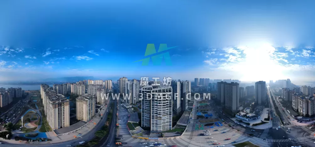 小区HDRI原创系列外景日景3小区