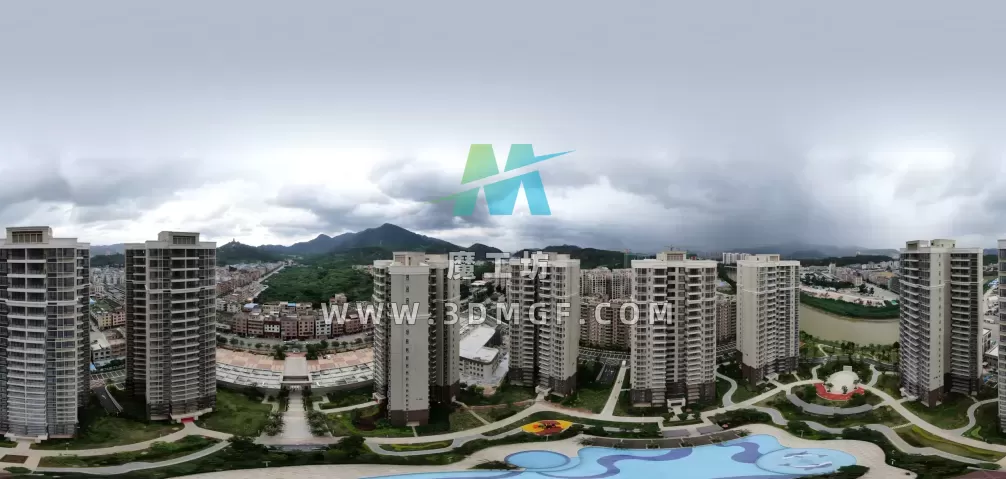 小区HDRI原创系列阴天3小区