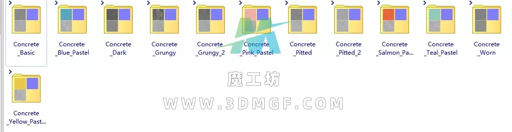 GSG现代表面材质贴图全套贴图