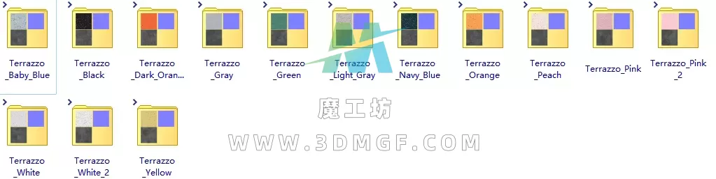 GSG现代表面材质贴图全套贴图