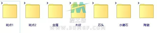 GSG现代表面材质贴图全套贴图