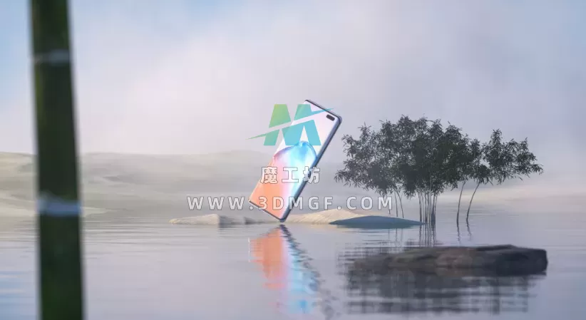 魔工坊 - 华为Mate 40 Pro 手机-Octane渲染