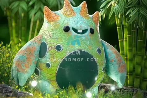 魔工坊 - 超萌 卡通ip 小怪兽 工程