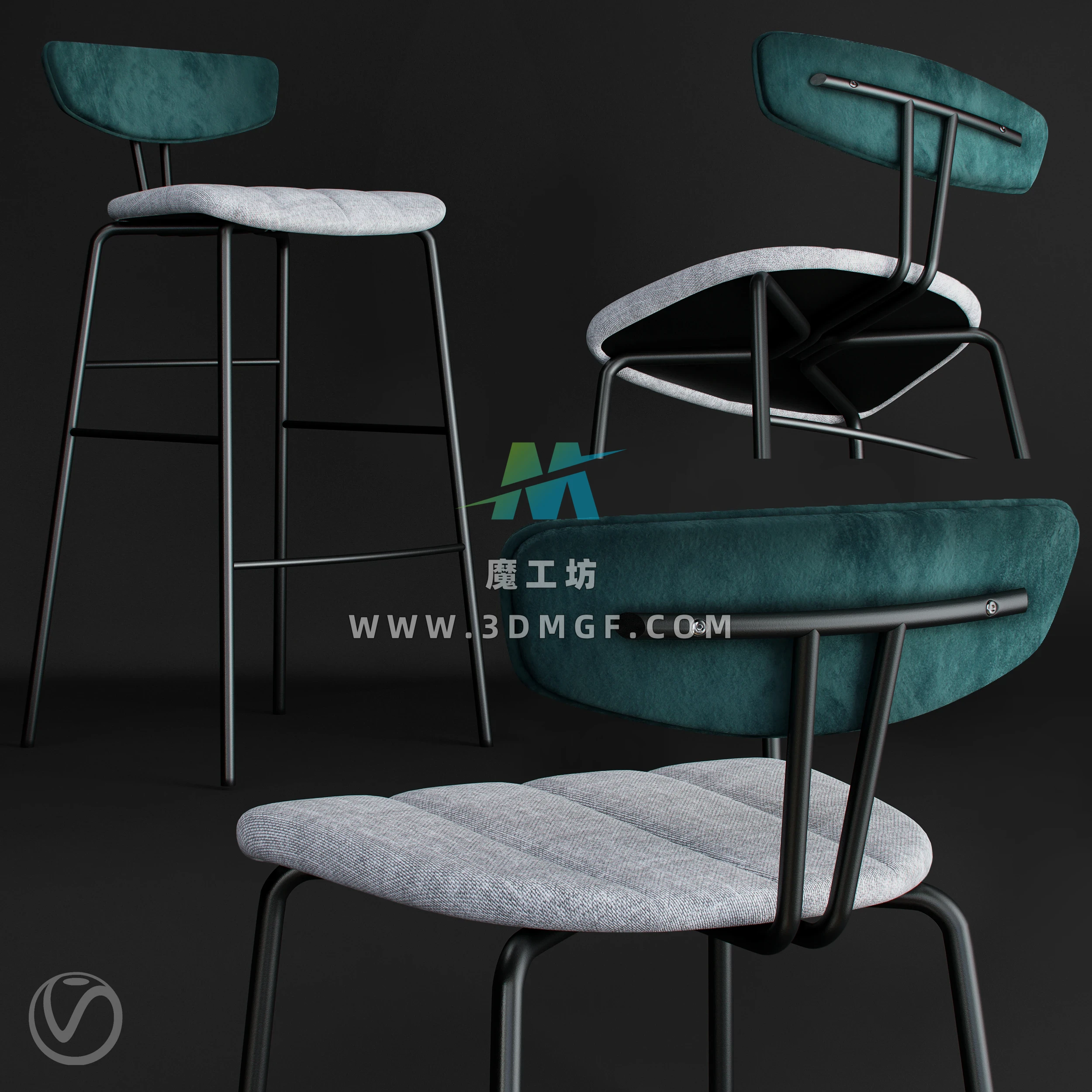 魔工坊-家具吧椅03