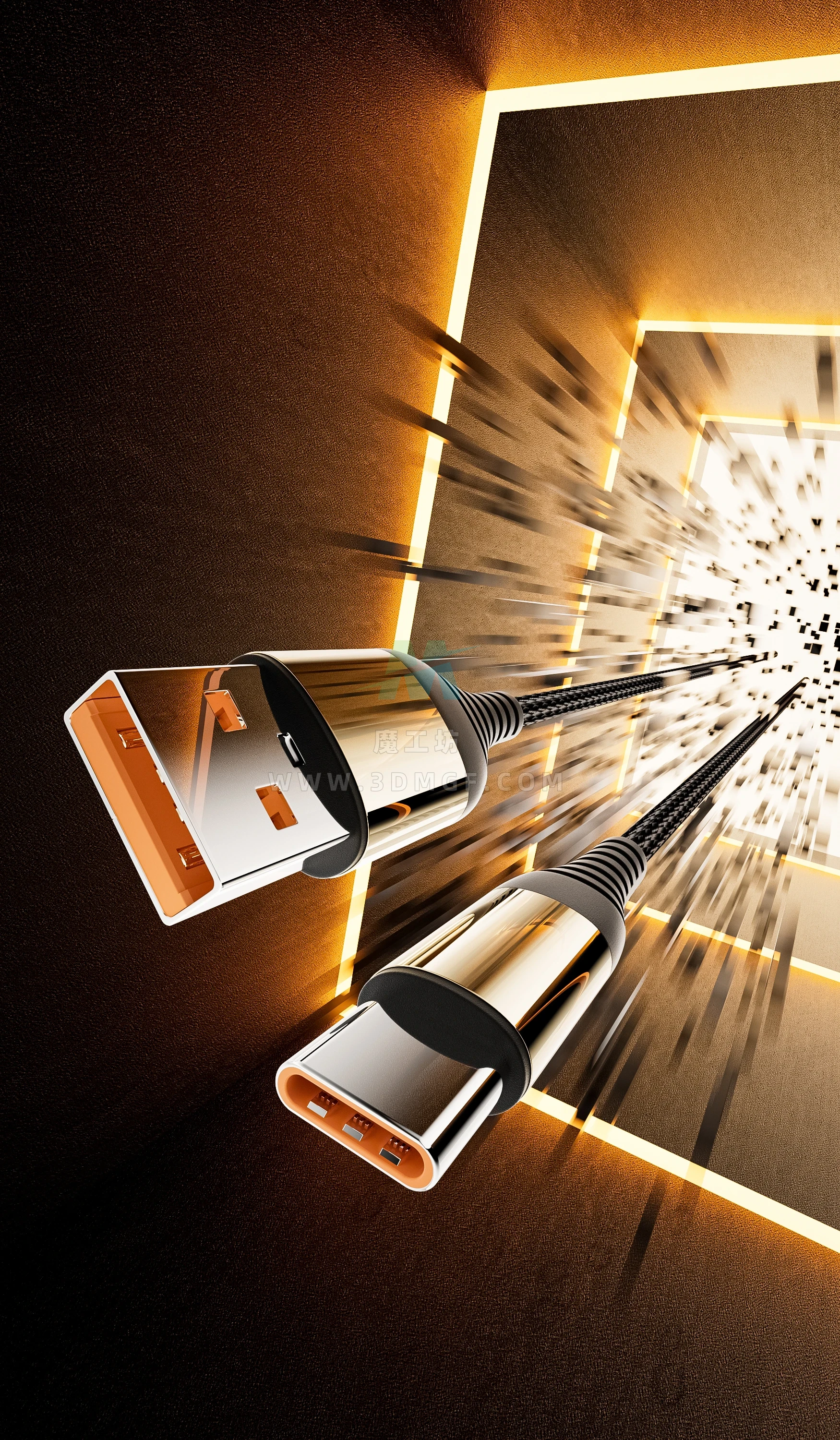 魔工坊-Octane工程-数据线场景工程