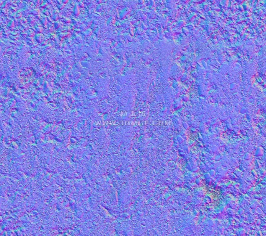 混凝土法线凹凸贴图