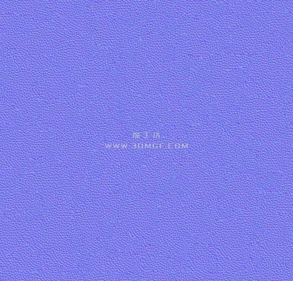 无缝高清_粗纹皮革_凹凸法线贴图