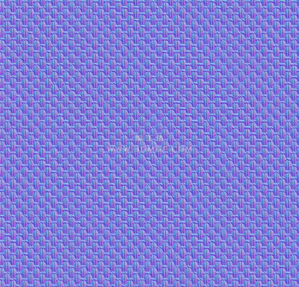 现代法线_布纹法线贴图