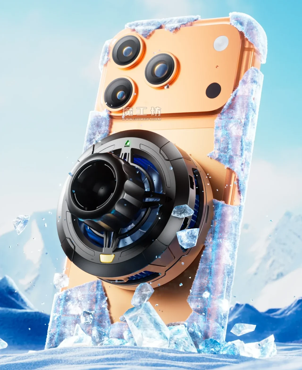 魔工坊-Octane工程-结冰手机